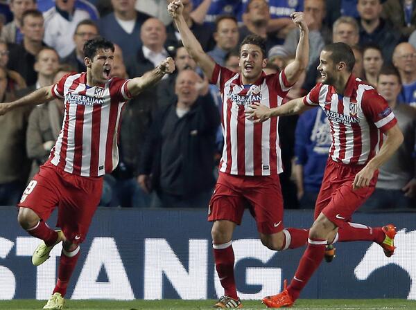 Comandados por Diego Costa o time do Atlético foi superando prognósticos e chegou a uma antes inesperada decisão. FOTO: UEFA