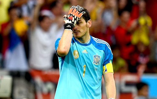 Fim da linha para a Espanha de Iker Casillas. Será também o fim da linha do sistema “tiki taka”? Fonte: Getty Images