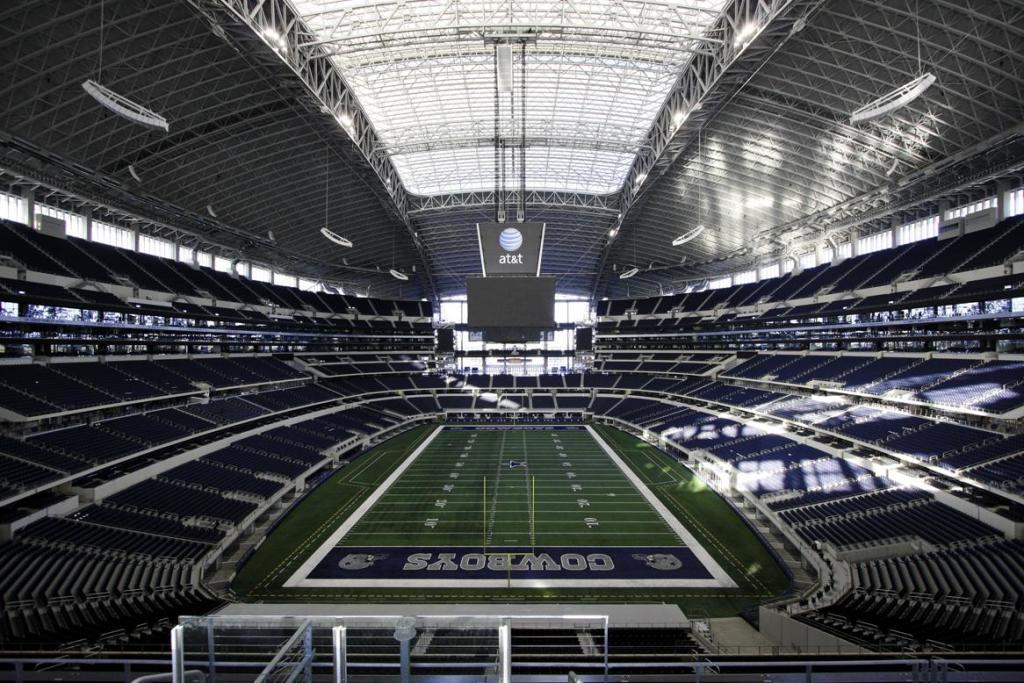 O milionário estádio dos Cowboys. FOTO: Wikipedia