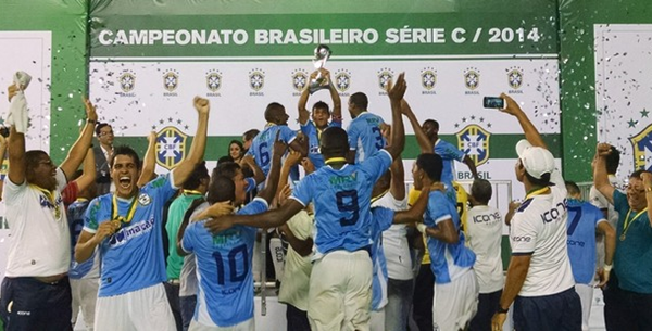 Macaé é o mais novo Campeão Brasileiro da Série C. FOTO: globoesporte.globo.com