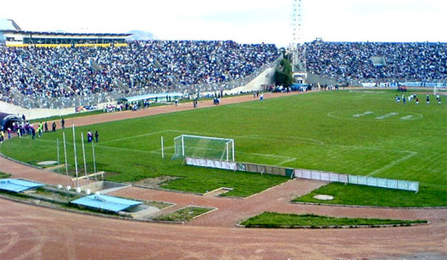 A altitude de Oruru será a grande arma do time do San José, que tentará vencer em seu estádio Jesus Bermudez. FOTO: San José