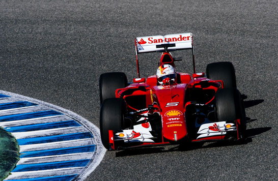 Ferrari busca reencontrar as vitórias em 2015. FOTO: flaviogomes.grandepremio.uol.com.br.