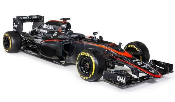 McLaren busca a reação na temporada de 2015 com novas cores no carro. FOTO: http://espn.uol.com.br
