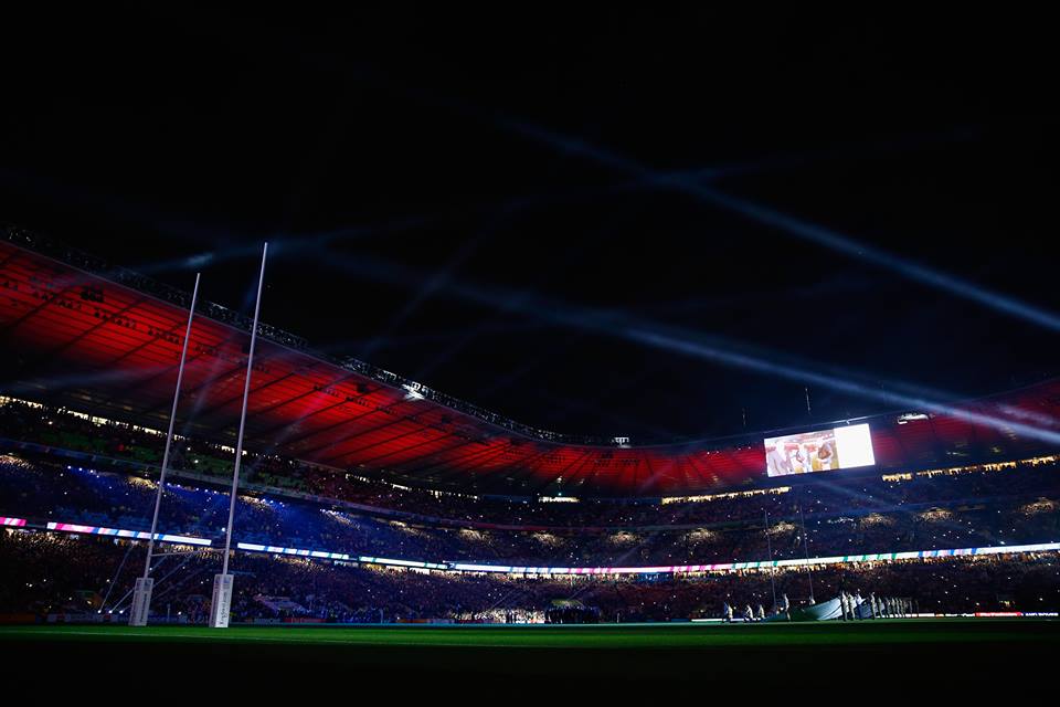 Twickenham Stadium, o maior palco do rugby inglês. FOTO: Rugby World Cup