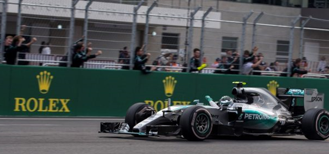 Nico Rosberg vence o GP do México de Fórmula 1 de 2015. FOTO: formula1.com