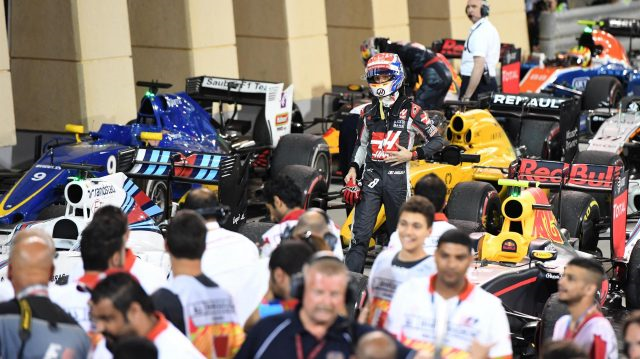 Romain Grosjean, fez mais uma boa corrida e terminou em 5º lugar com a sua Haas. FOTO: formula1.com