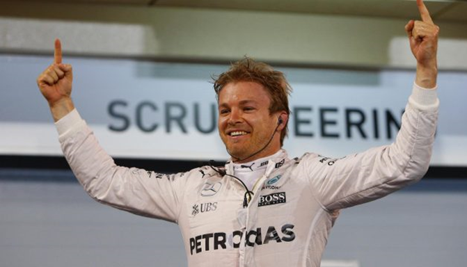 Nico Rosberg vence o GP do Barein. FOTO: formula1.com.