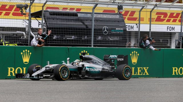 Lewis Hamilton vence o GP da Alemanha de 2016. FOTO: formula1.com