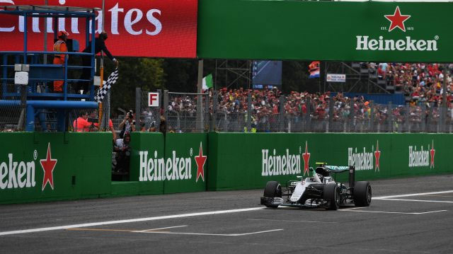 Nico Rosberg vence o GP da Itália de 2016. FOTO: formula1.com