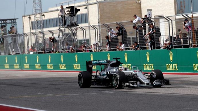 Lewis Hamilton vence o GP dos Estados Unidos de 2016. FOTO: formula1.com.