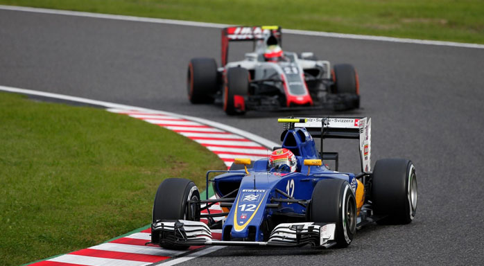 Felipe Nasr voltou a sofrer com o desempenho ridículo da sua Sauber e terminou a corrida somente em 19º. FOTO: formula1.com