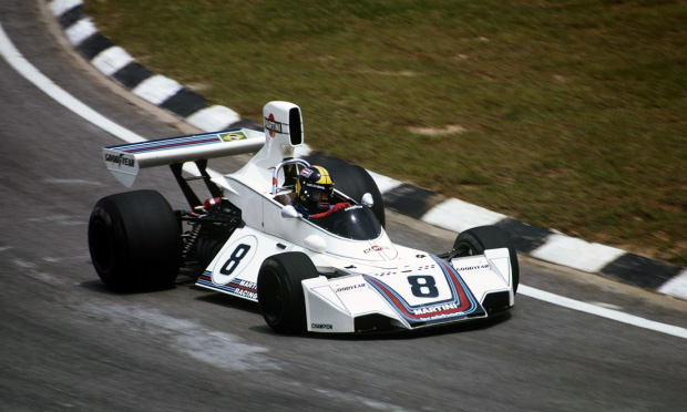 José Carlos Pace a bordo de sua Williams. FOTO: F1.com