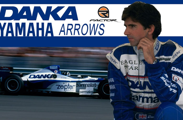 Damon Hill e sua Arrows em 1997