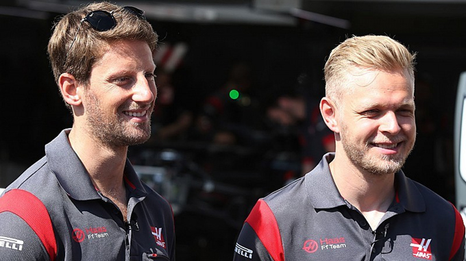 Grosjean e Magnussen conduzirão a Haas em sua terceira temporada na Fórmula 1 em 2018.
