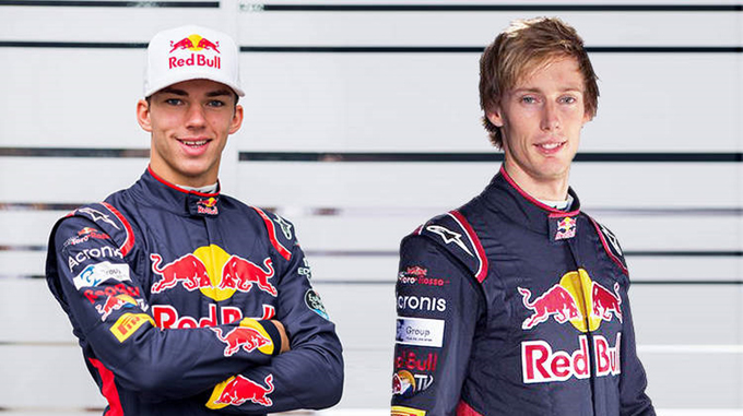 Gasly e Hartley conduzirão a Toro Rosso em 2018. 